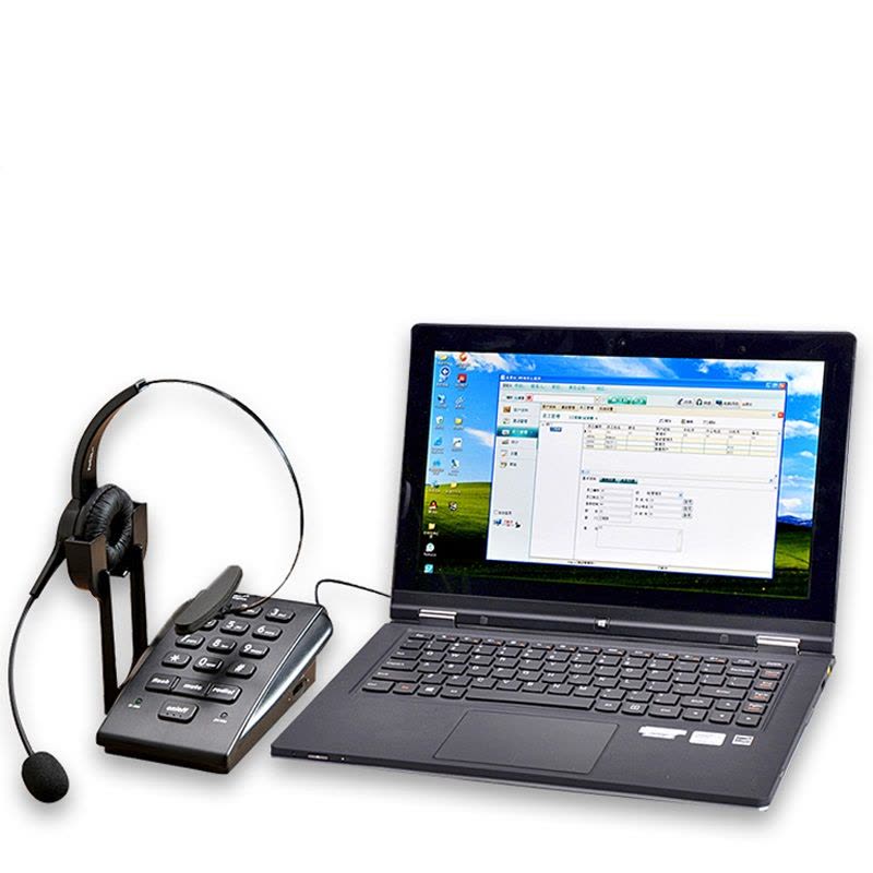 北恩(Hion) U800 呼叫中心录音电话机套装话务员客服座机录音电话盒电脑拨号